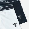 Ropa Interior Y Calcetines | La Garrocha Pack Boxer Liso | Marino + Blanco