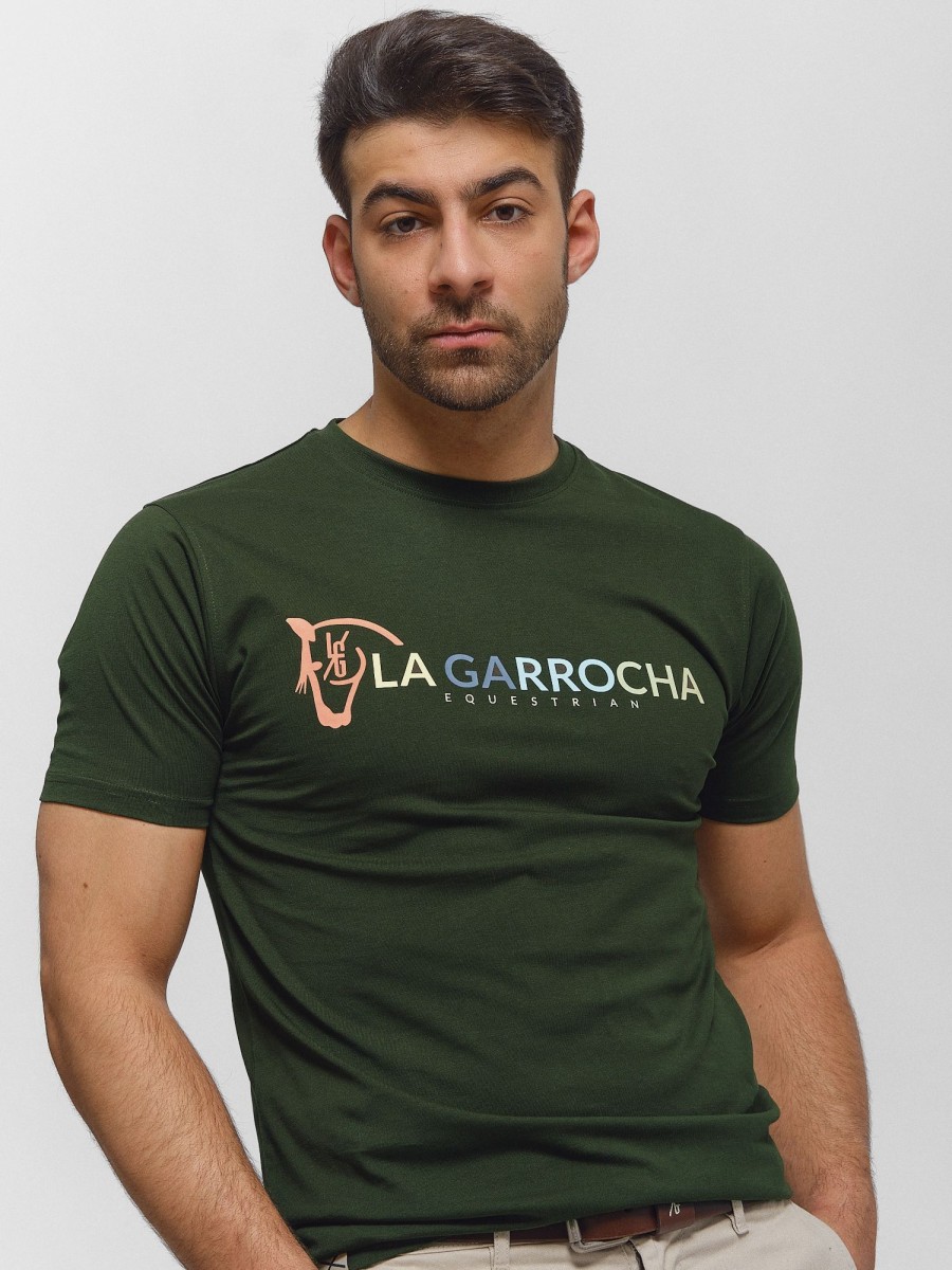 Camisetas | La Garrocha Camiseta Equestrian | Abeto