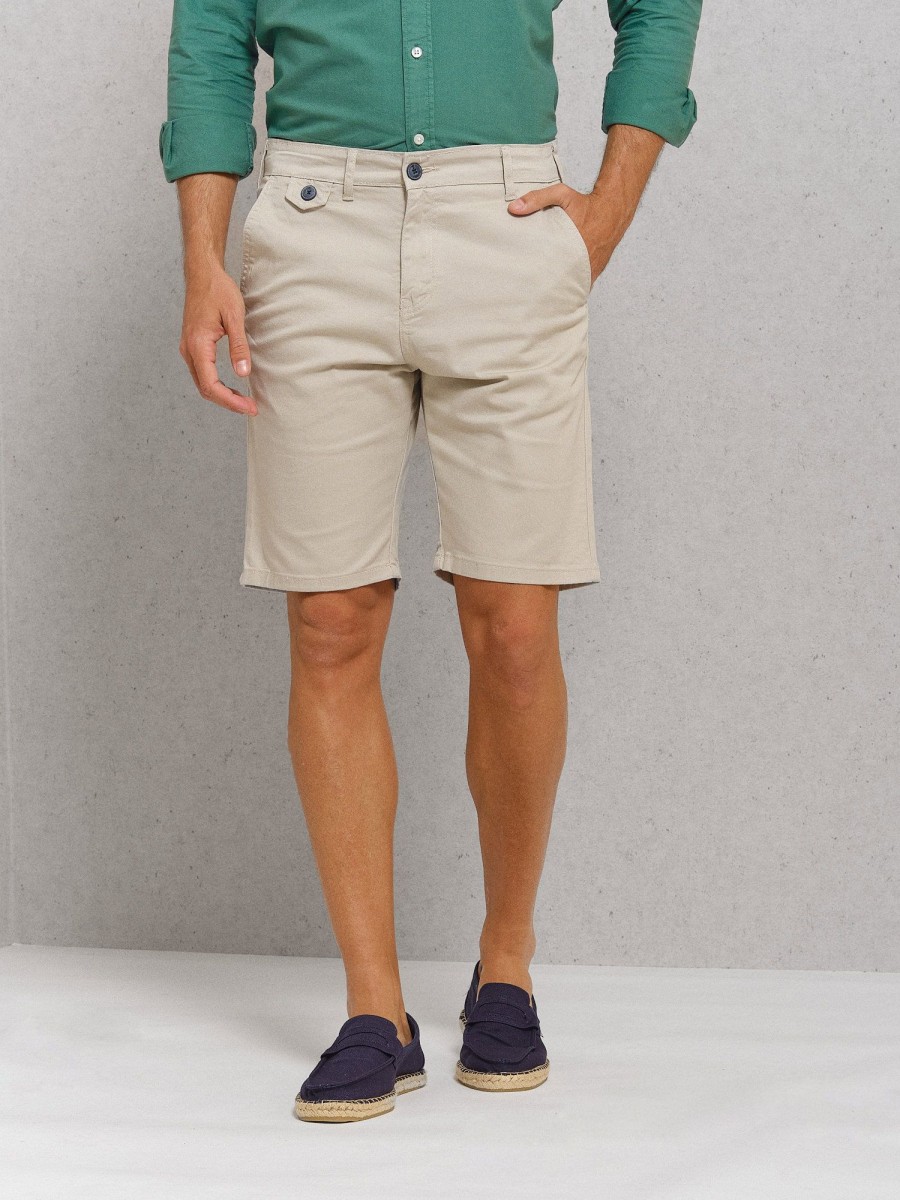 Bermudas | La Garrocha Bermuda Clasica | Beige