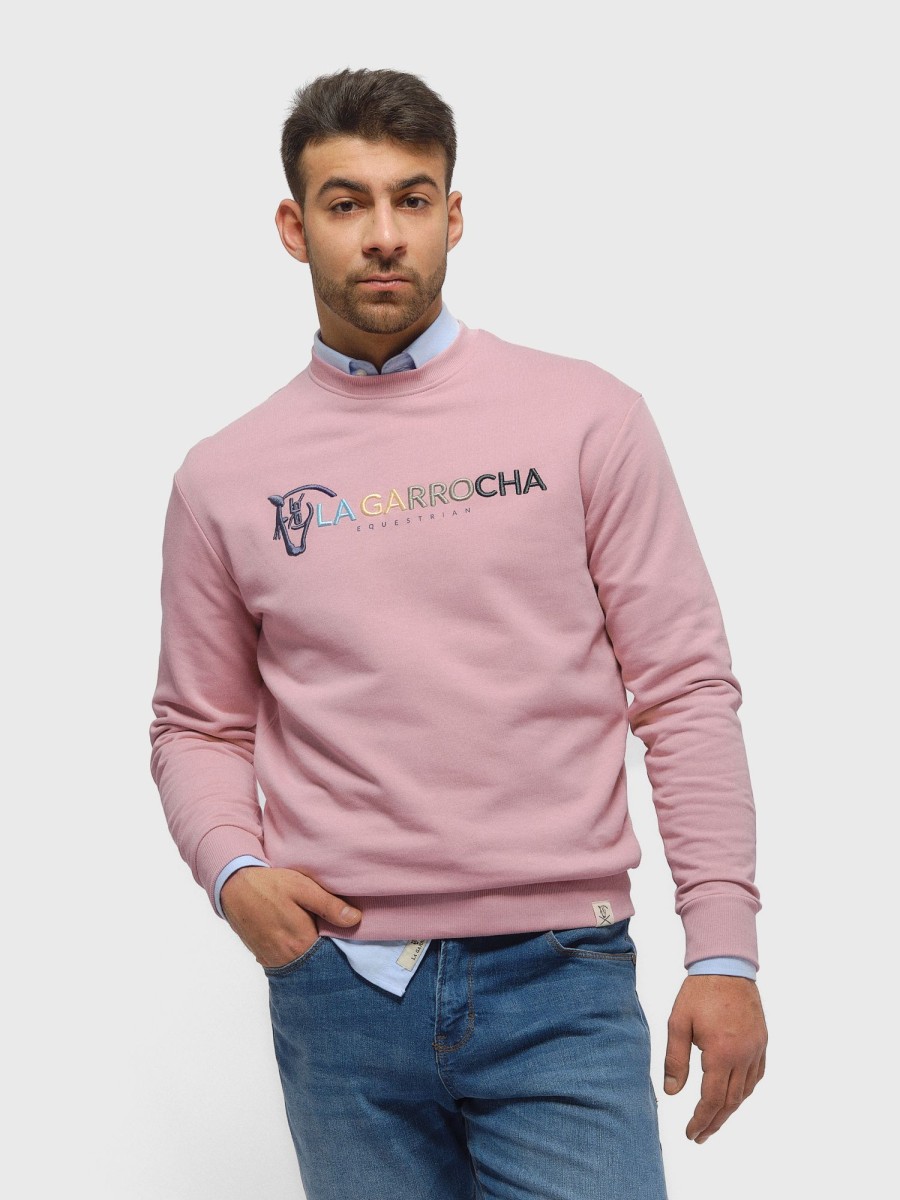 Sudaderas | La Garrocha Sudadera Equestrian | Rosa