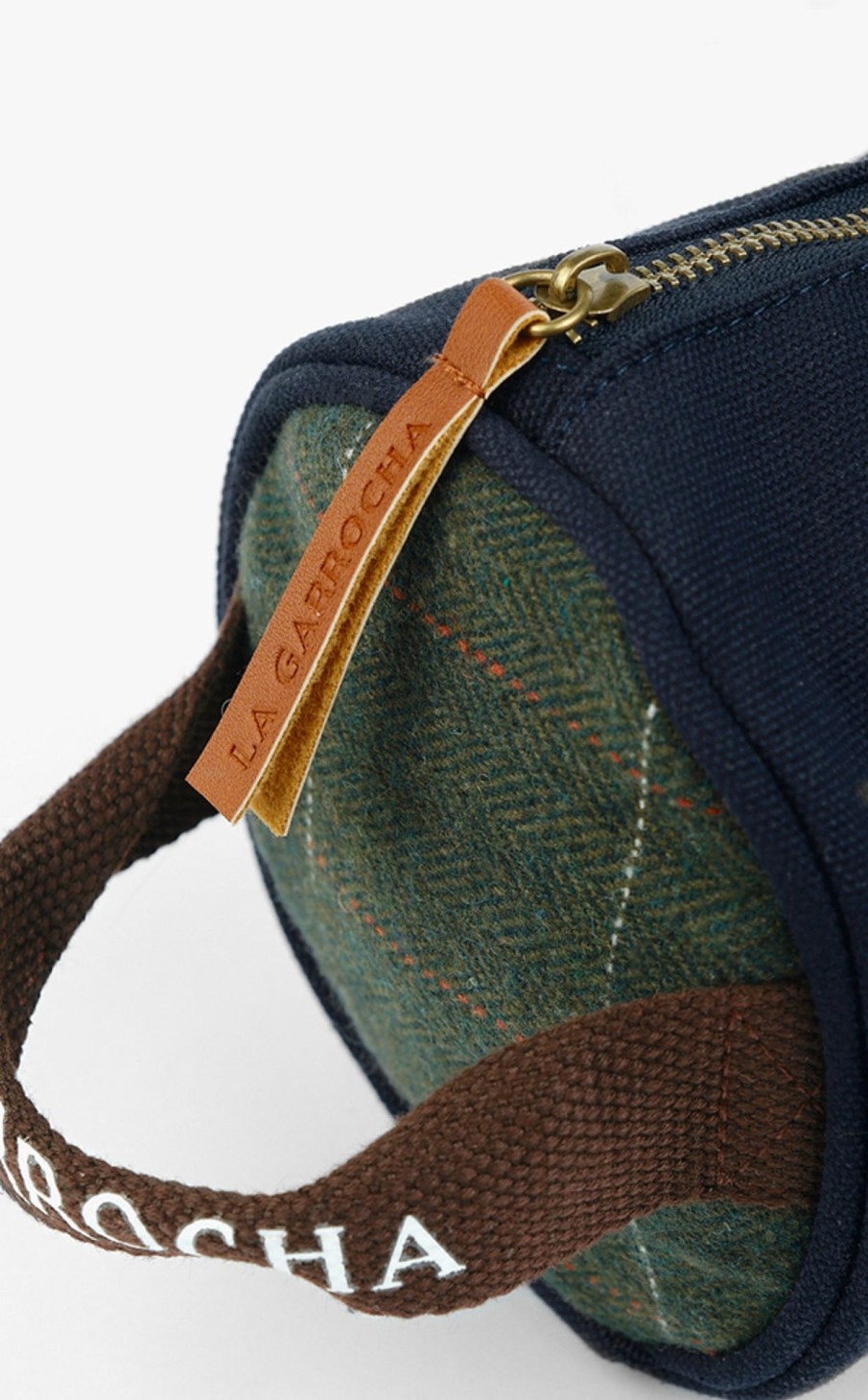 Mochilas, Neceseres Y Bolsas | La Garrocha Neceser Tartan | Marino