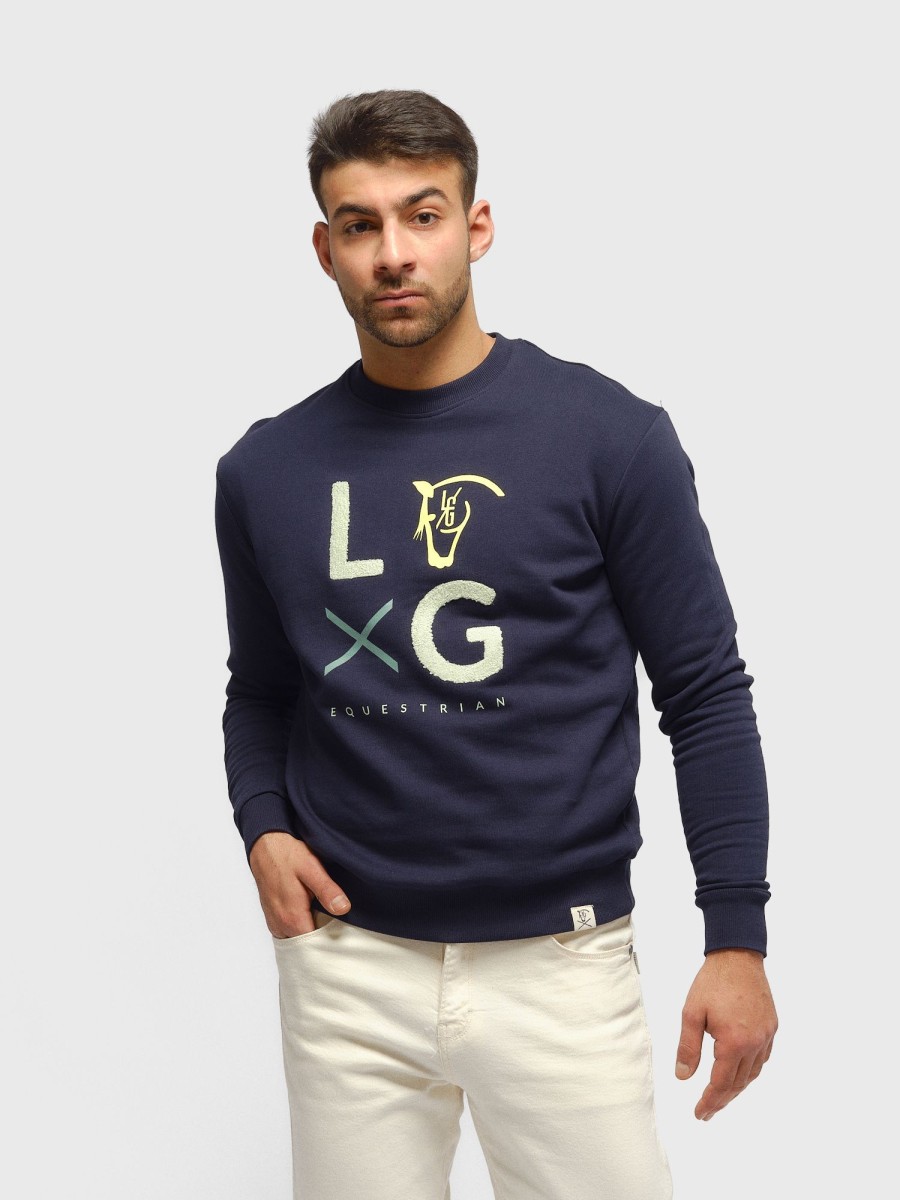 Sudaderas | La Garrocha Sudadera Lg | Marino