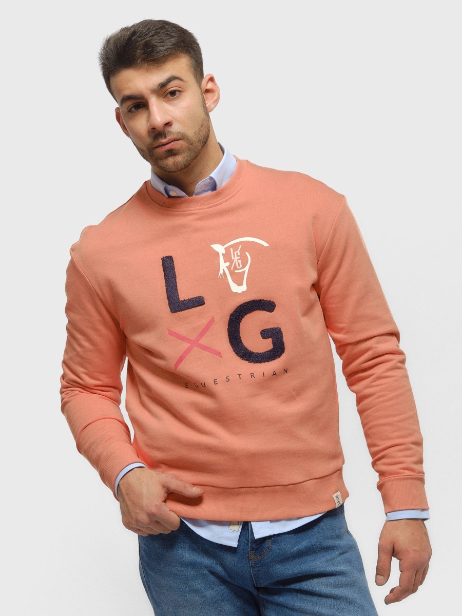 Sudaderas | La Garrocha Sudadera Lg | Salmon