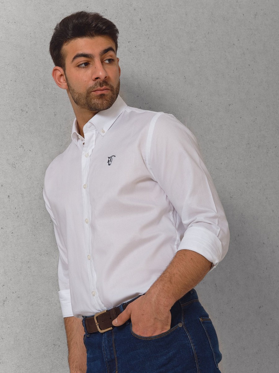 Camisas | La Garrocha Camisa Mini Oxford | Blanco