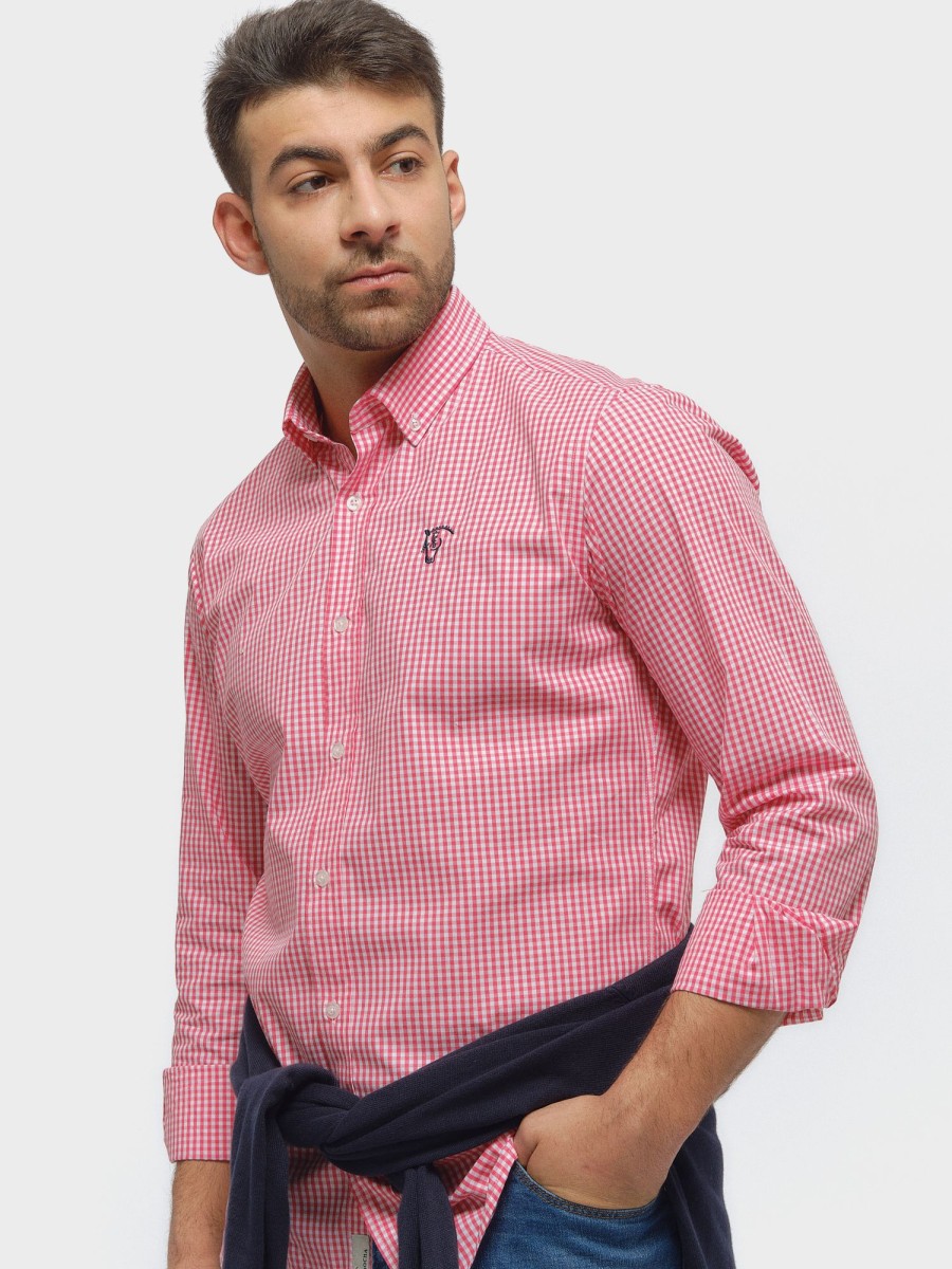 Camisas | La Garrocha Camisa Cuadro Vichy | Rojo