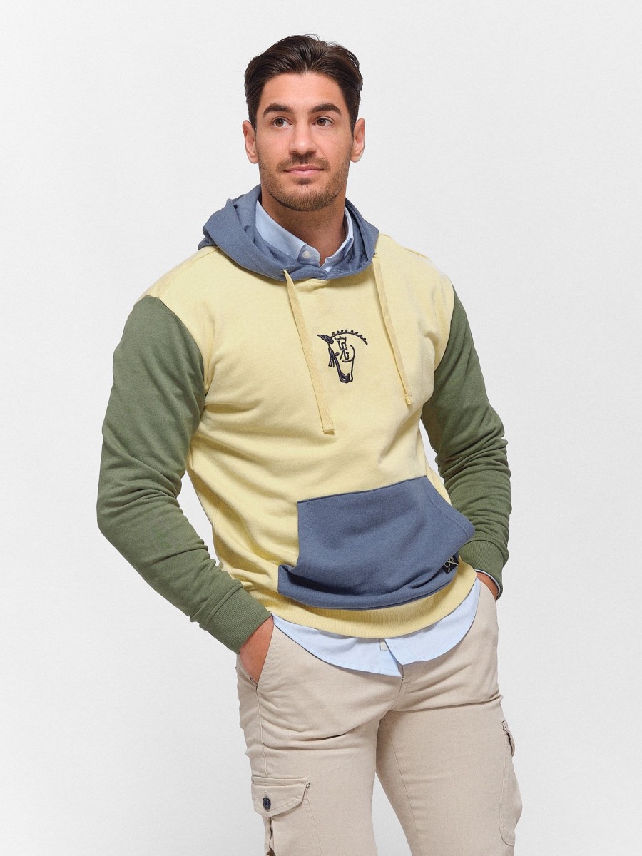 Sudaderas | La Garrocha Sudadera Capucha Multicolor | Vainilla